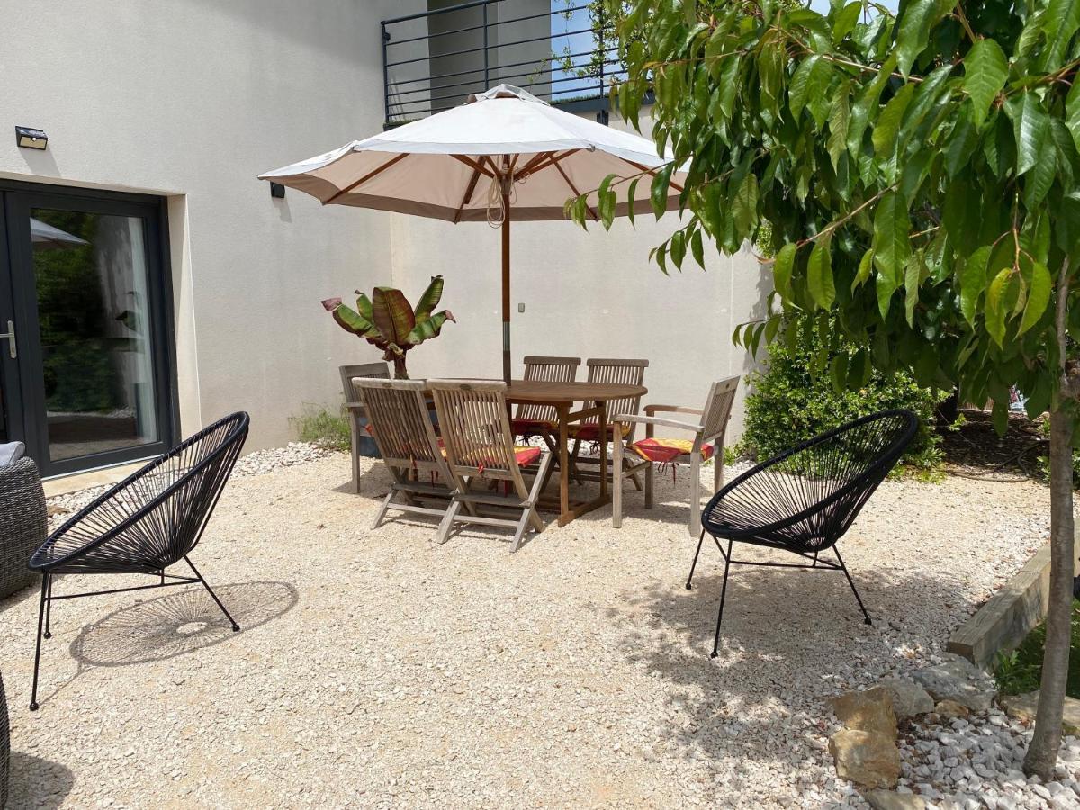 Rez-de-villa proche de la mer Saint-Cyr-sur-Mer Extérieur photo